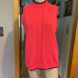 Vintage Karen Lessly Sweater Vest, Size Small
